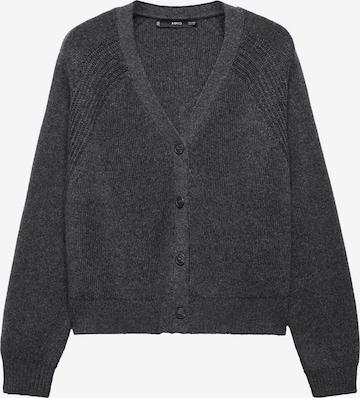 Cardigan 'Basta' MANGO en gris : devant