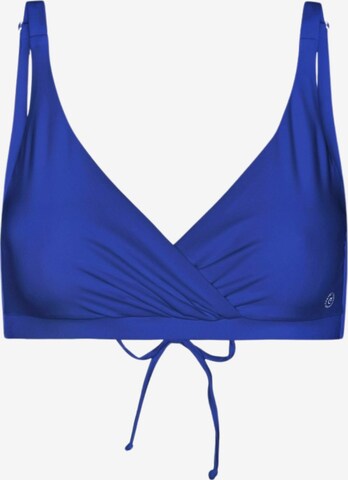 Copenhagen Cartel Bikini top ' Istana ' in Blue: front