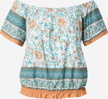 Esqualo - Blusa em mistura de cores: frente