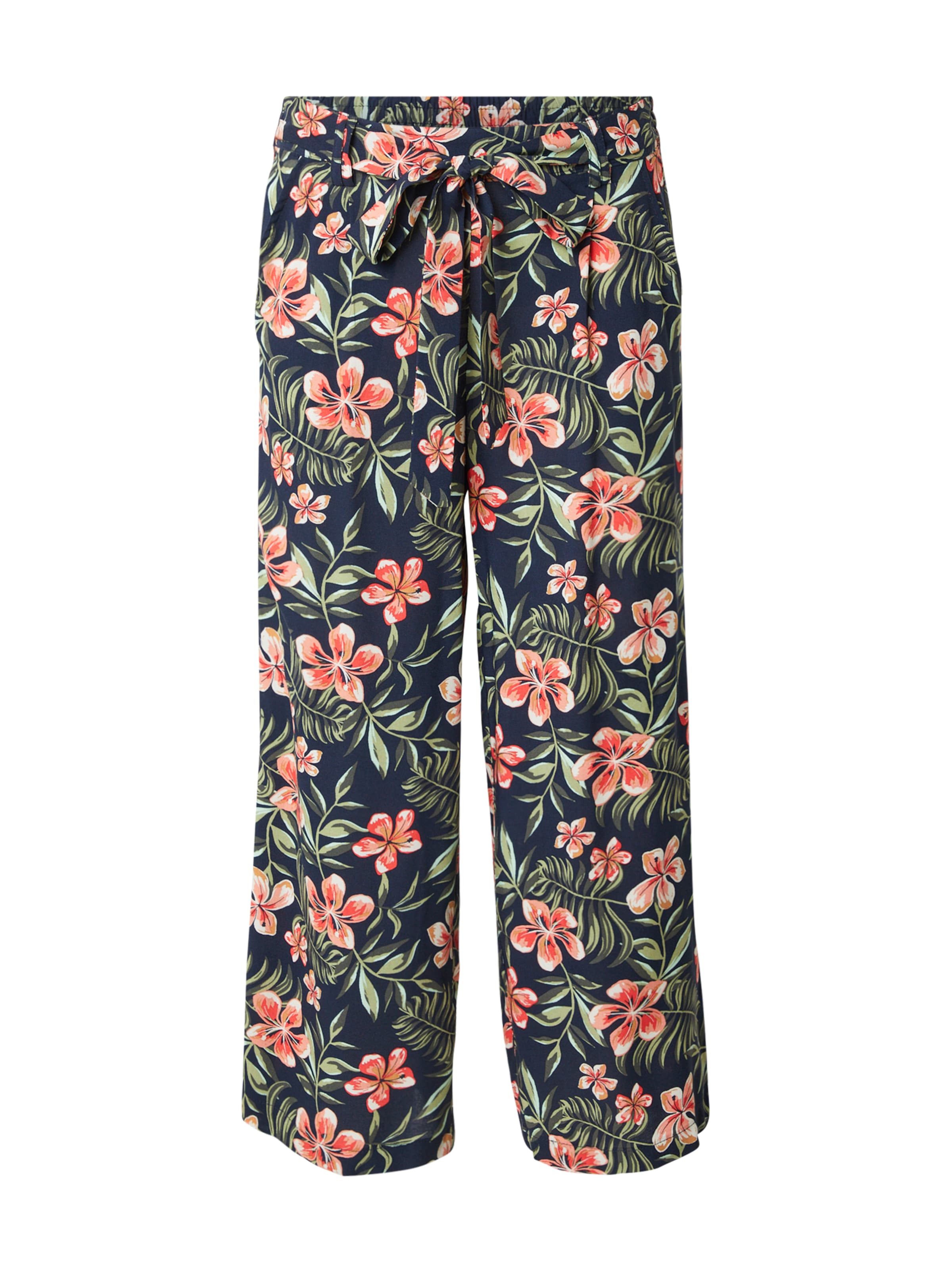 ONLY Loose fit Pleat-Front Pants 'ONLNOVA' in Blue: front