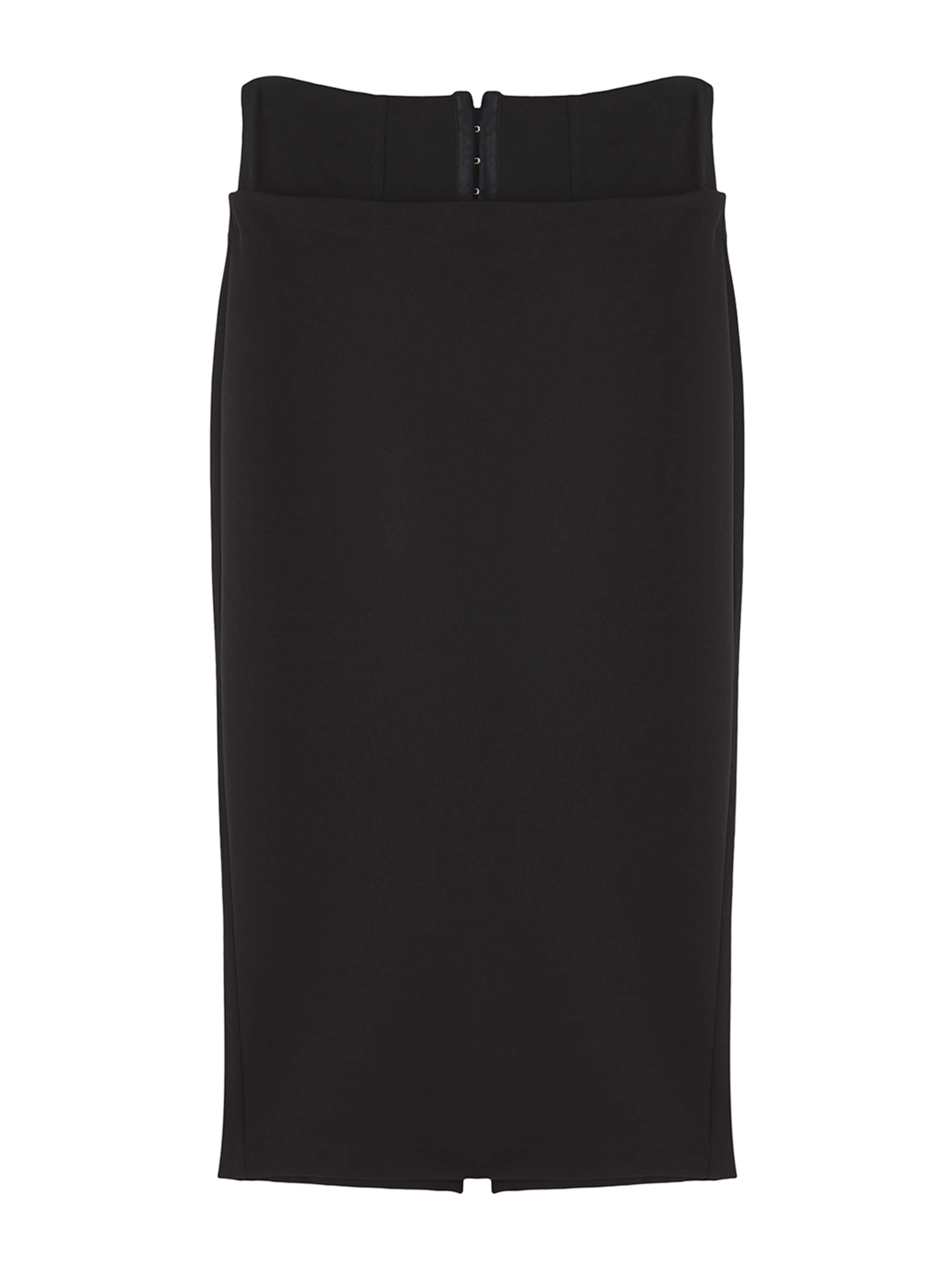 Jupe Trendyol en noir : devant