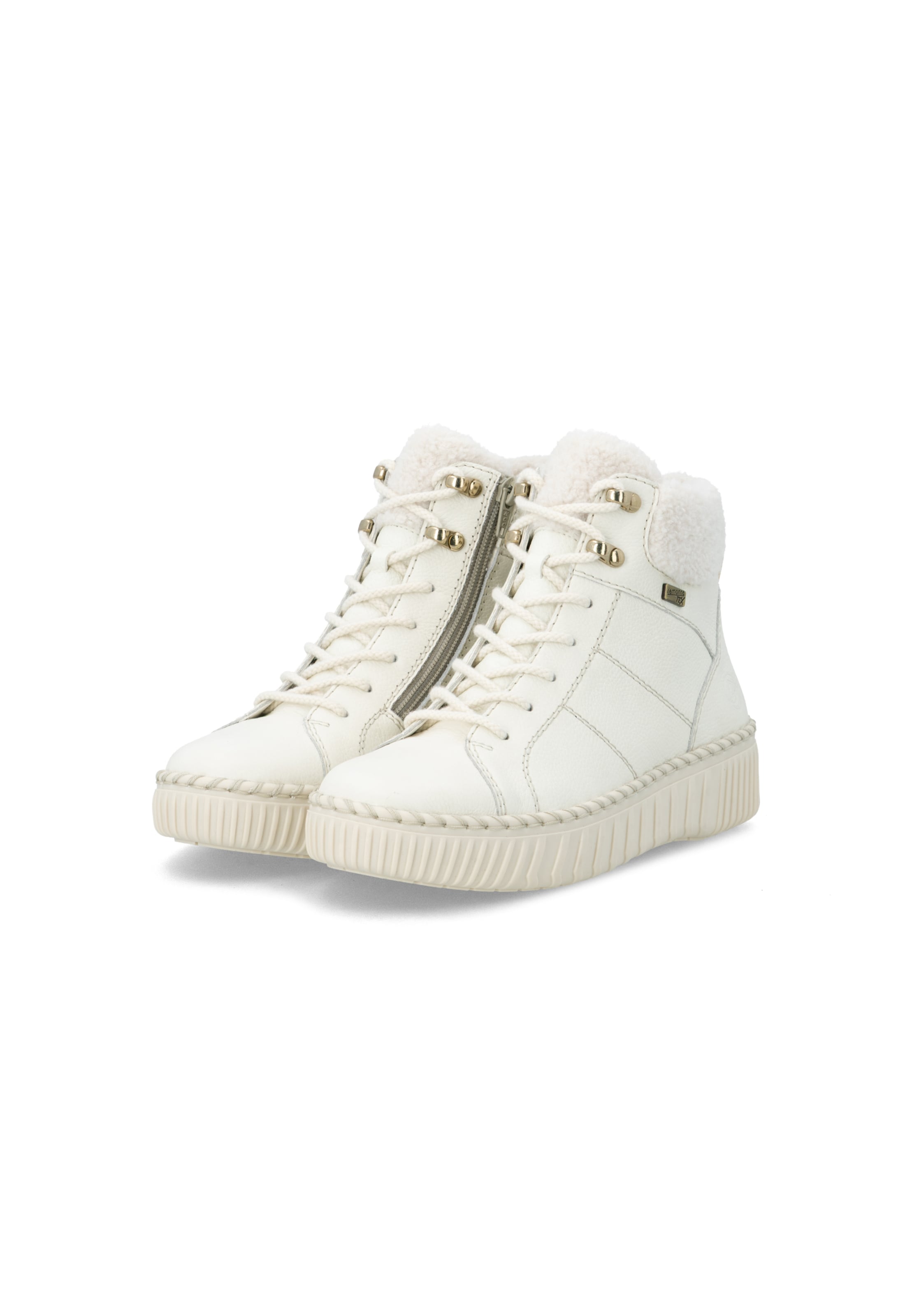 Bottines à lacets ' D4A74 ' REMONTE en blanc
