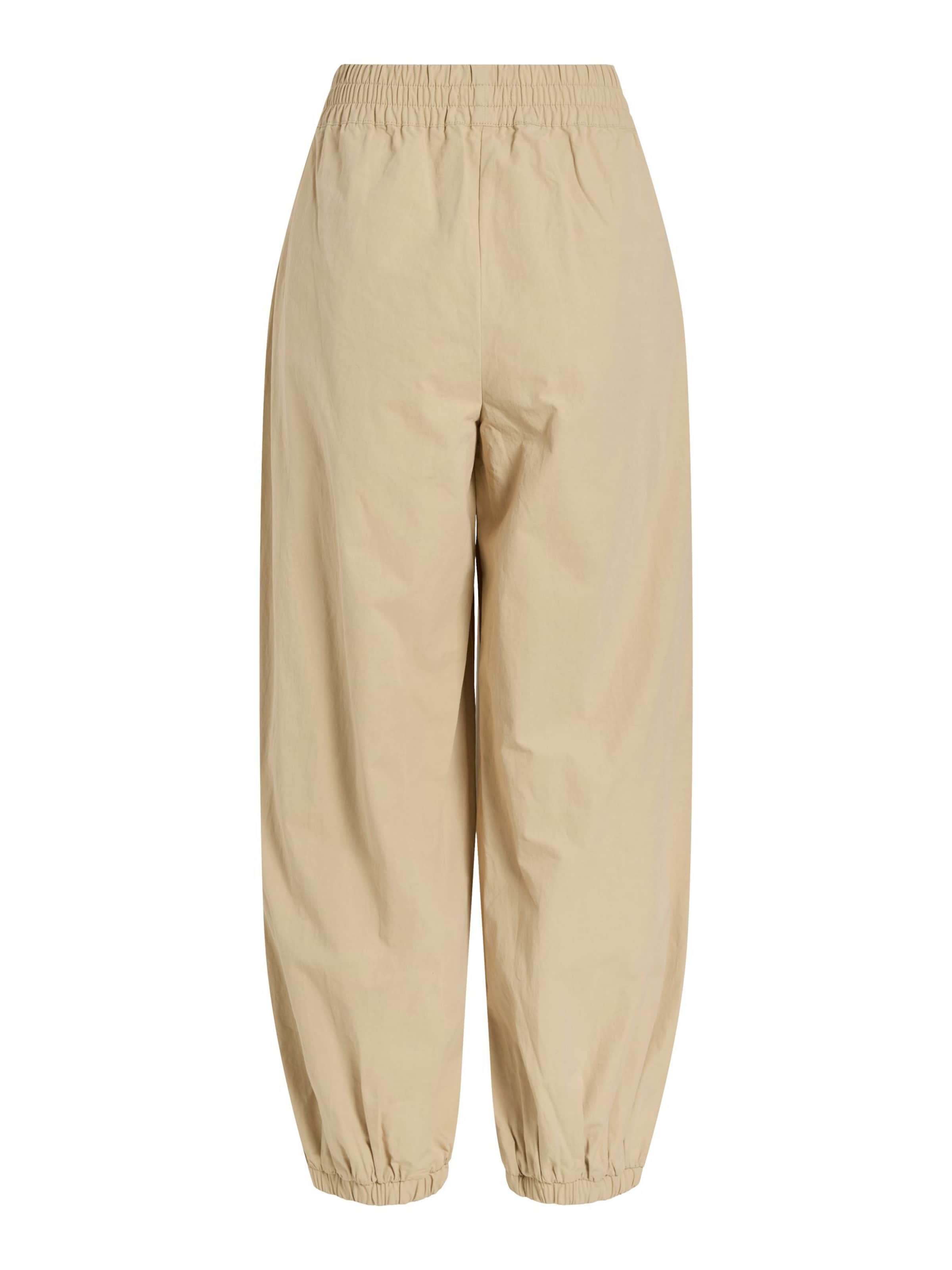 VILA Tapered Broek 'VIMova' in Beige