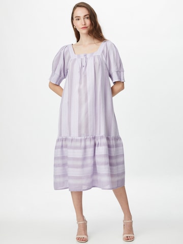 Cecilie Copenhagen - Vestido 'Makena' em roxo: frente