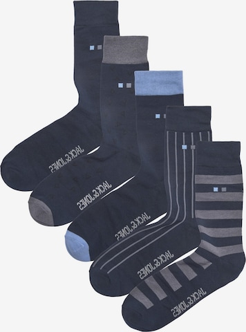 JACK & JONES Къси чорапи 'TOM' в синьо: отпред