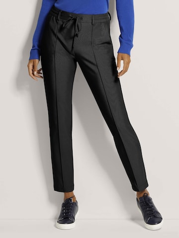 MADELEINE Slimfit Broek in Zwart