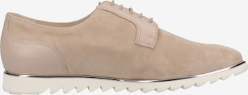 PETER KAISER Lace-Up Shoes in Beige