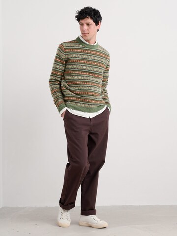Pull-over 'Carracks' Seasalt Cornwall en vert