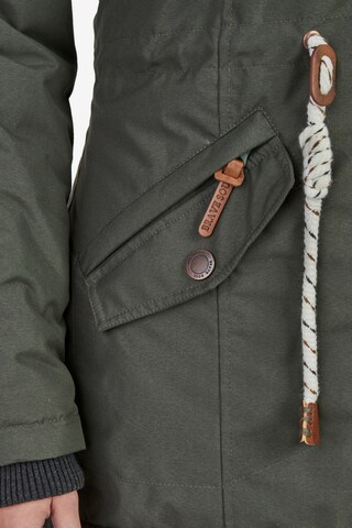 BRAVE SOUL Winter parka 'Abby' in Green