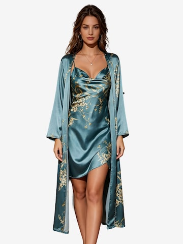 Yesfashion Pyjama in Grün: Vorderseite
