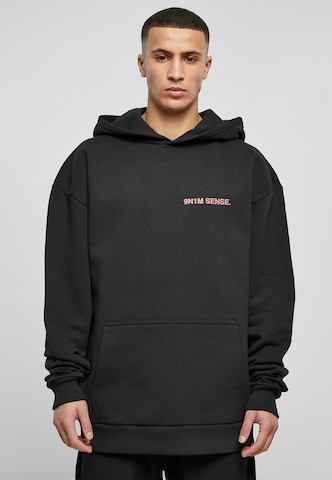 9N1M SENSE Sweatshirt in Schwarz: Vorderseite