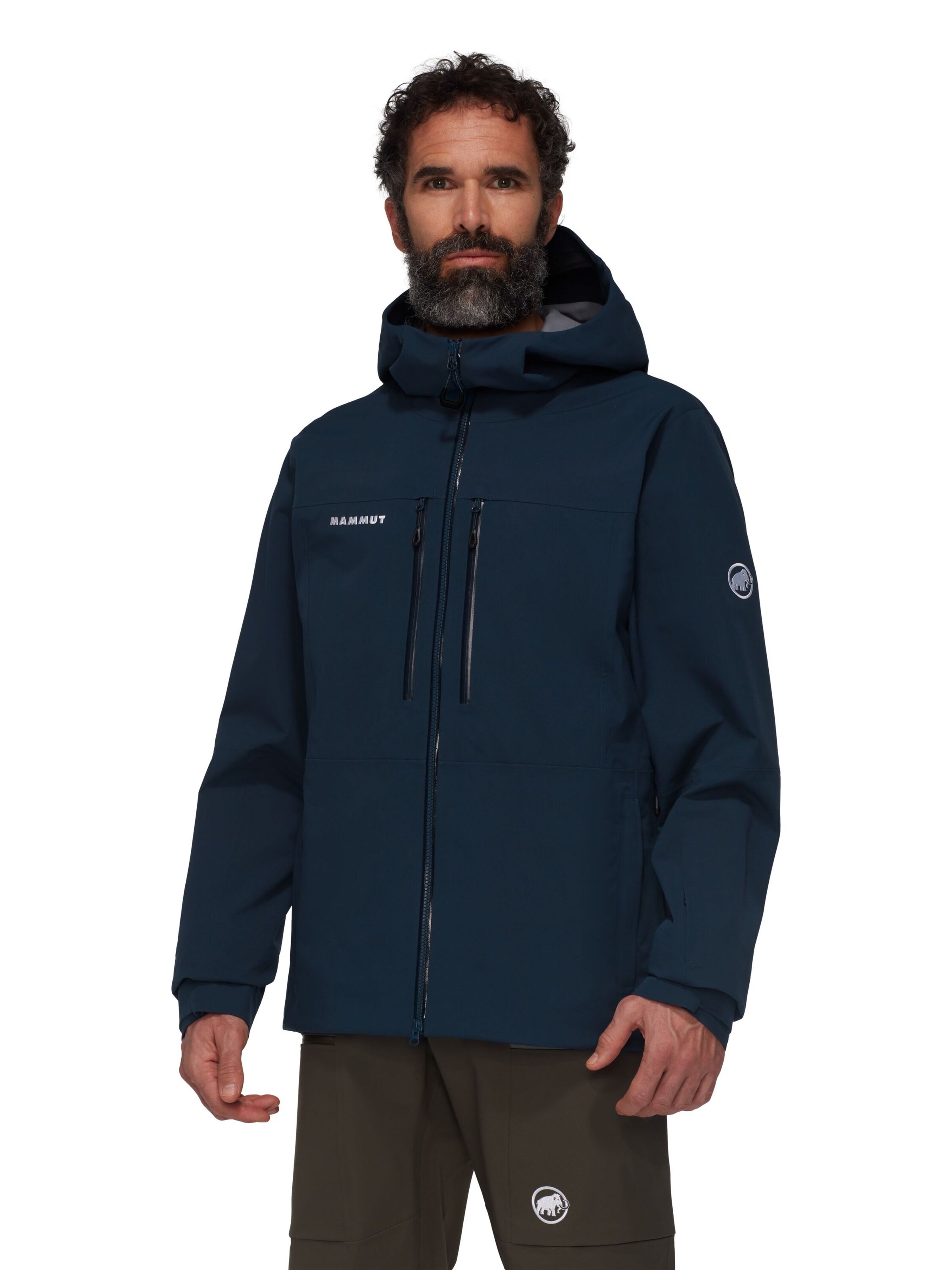 MAMMUT Outdoorjacke ‘Stoney’ in Blau: Vorderseite