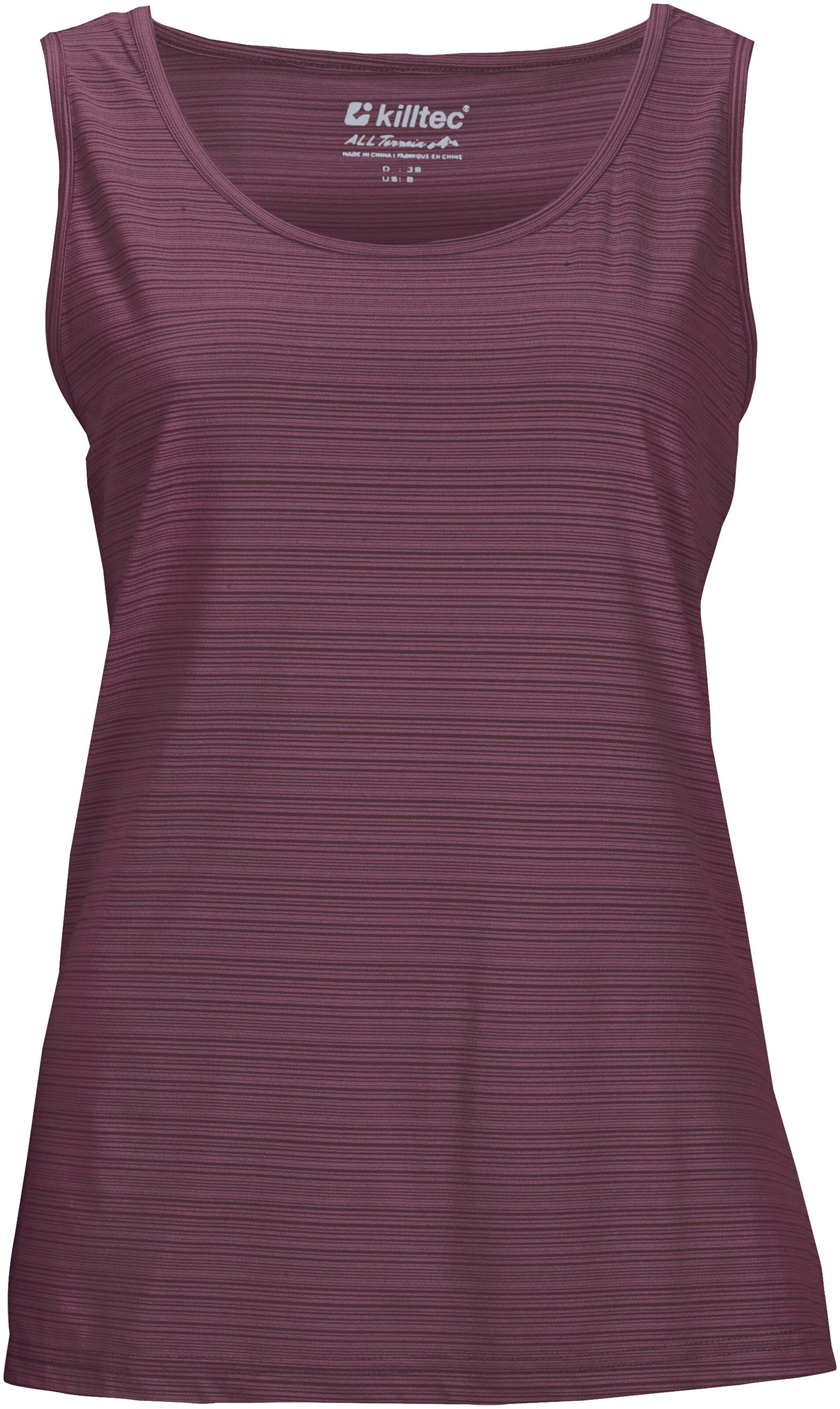 KILLTEC Top in Purple: front