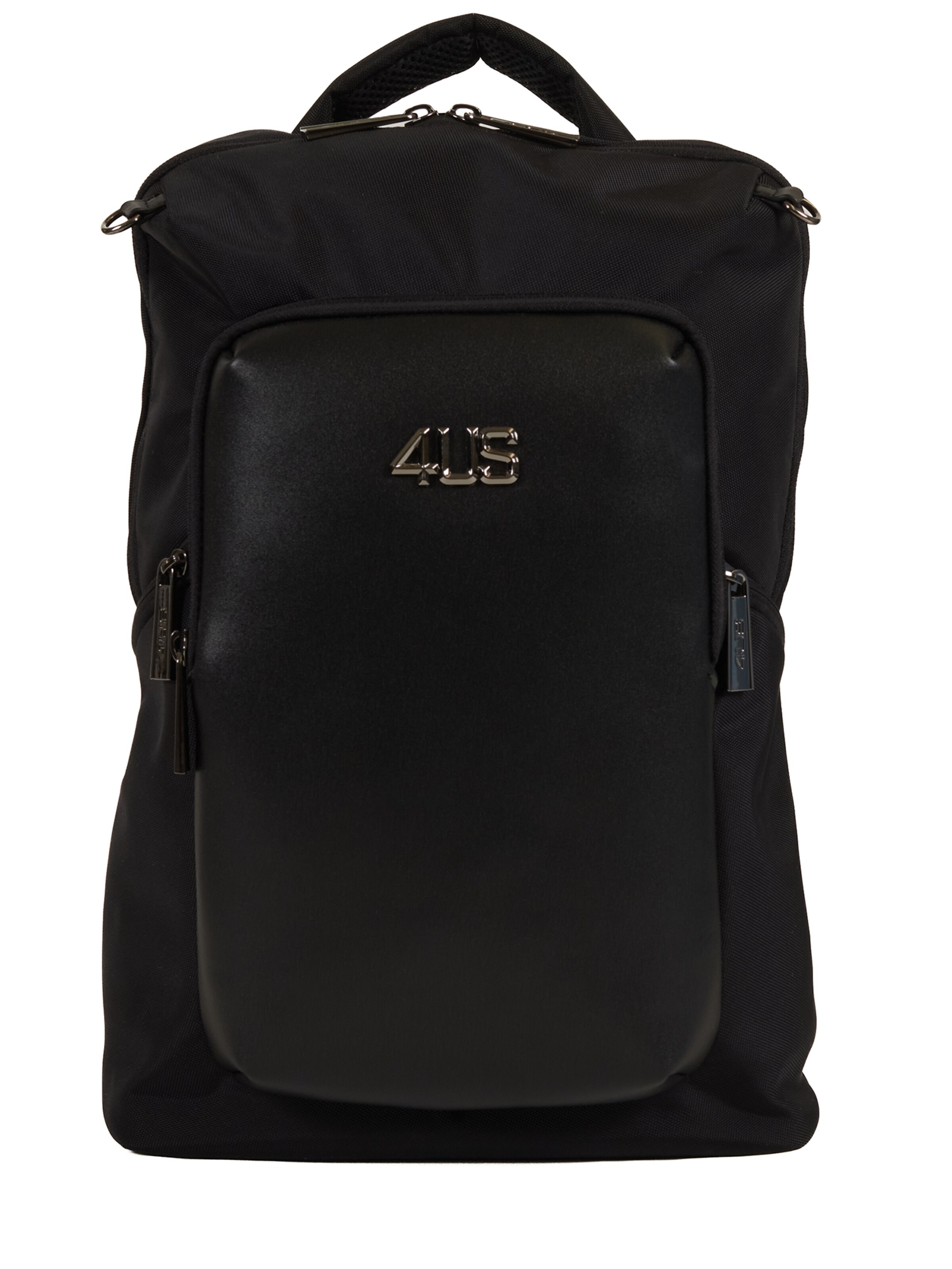 Zaino di 4US PACIOTTI in nero: frontale