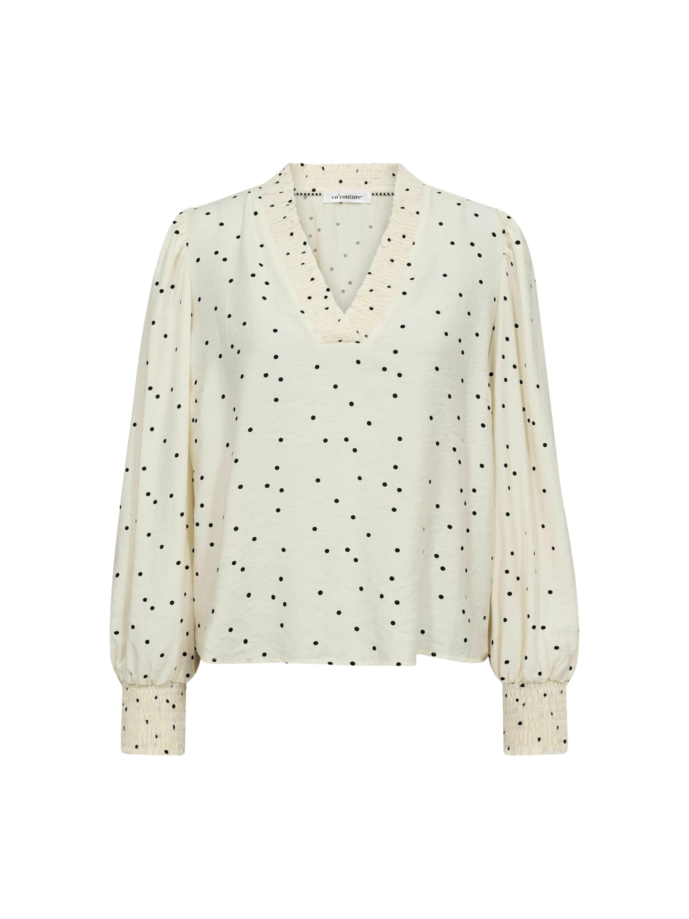 Haut ' DiemCC ' co'couture en noir : devant