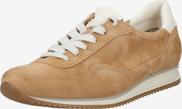 Baskets basses Paul Green en marron : devant