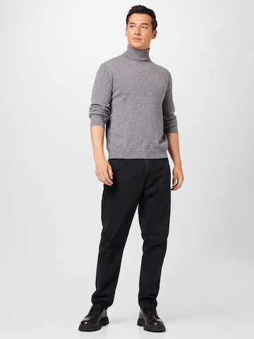 UNITED COLORS OF BENETTON Regular fit Sweater 'Ciclista' in Grey