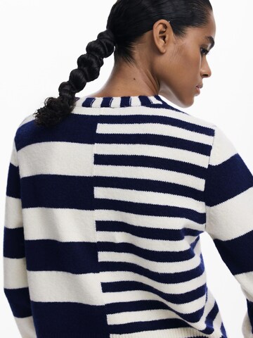 Desigual Pullover in Blau