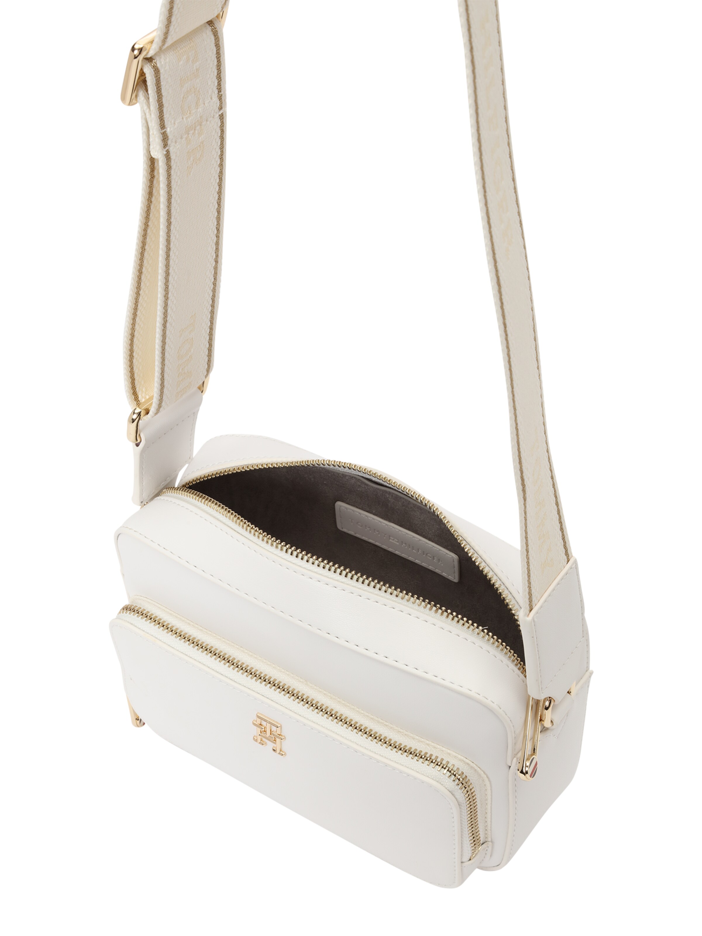 TOMMY HILFIGER - Mala de ombro 'JOY' em bege