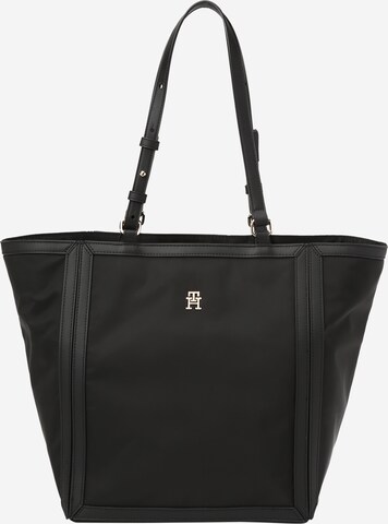 TOMMY HILFIGER Shopper 'Essential' in Zwart: voorkant