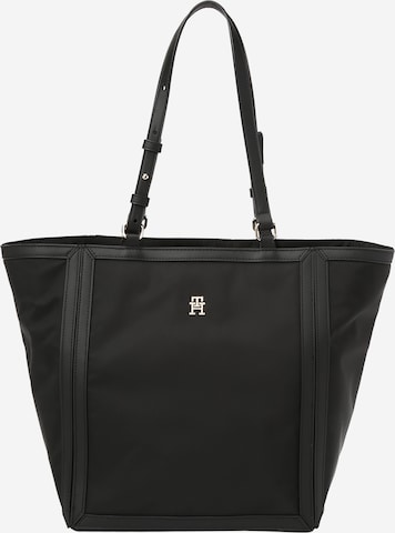 TOMMY HILFIGER Shoppingväska 'Essential' i svart: framsida