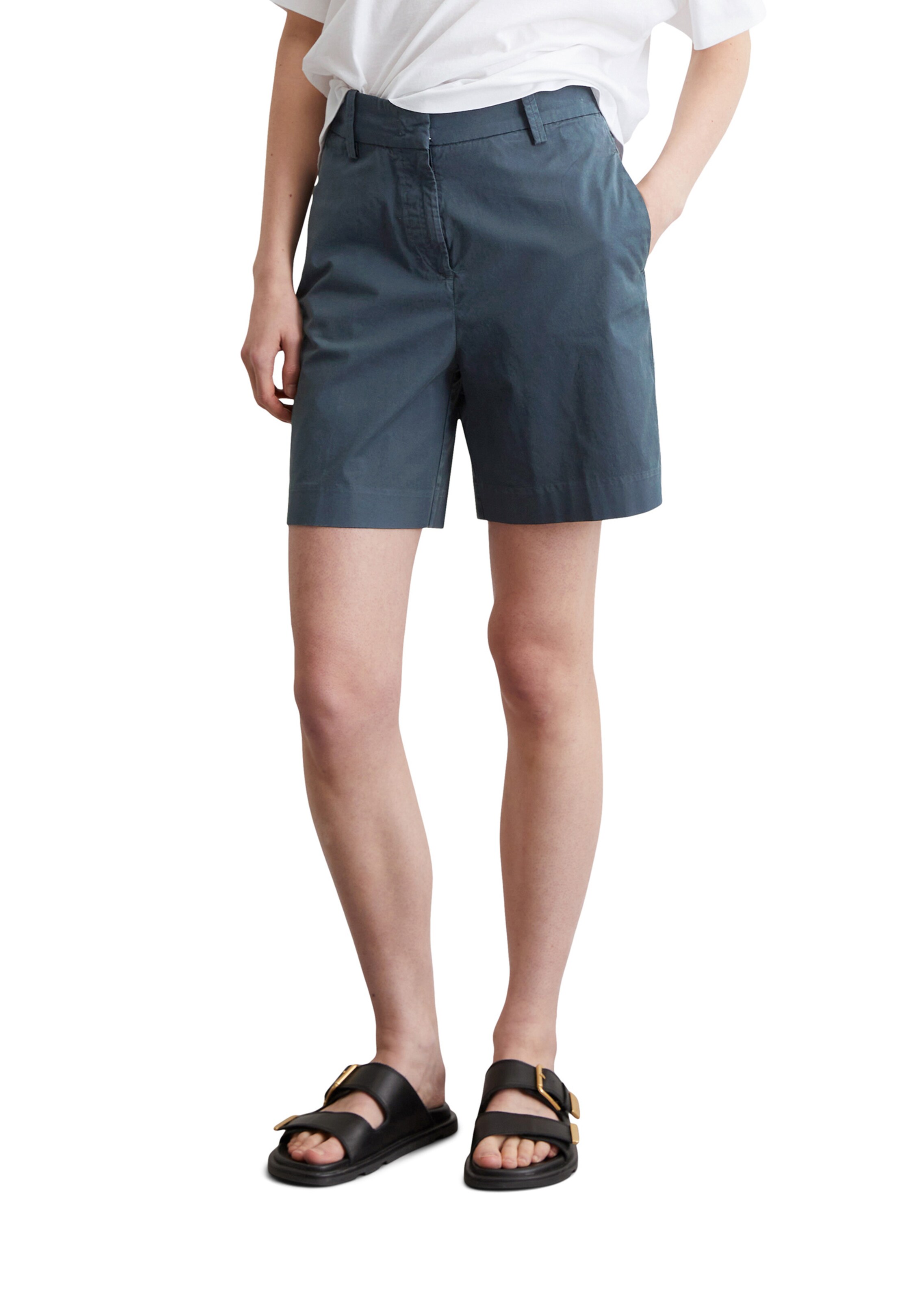 Marc O'Polo Regular Pants in Blue: front