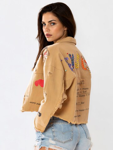 MATSOUR’I Between-season jacket 'Enjoy' in Beige