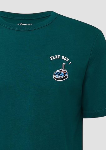 T-Shirt s.Oliver en vert