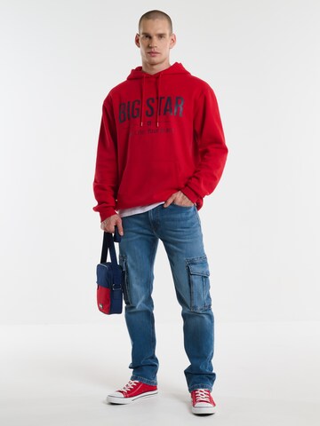 BIG STAR Sweatshirt 'ASHLYNO' in Red