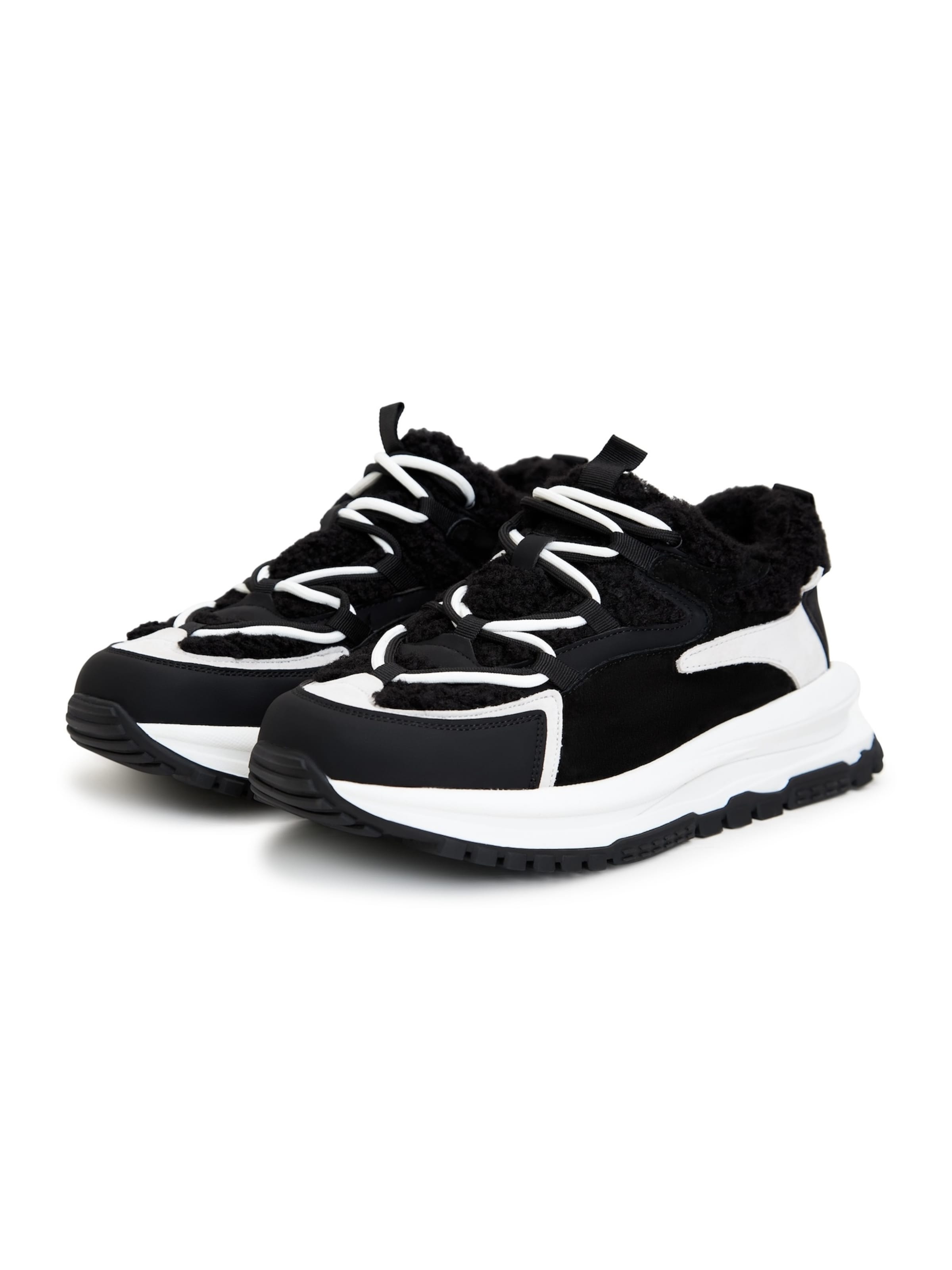 CESARE GASPARI Sneaker in Schwarz
