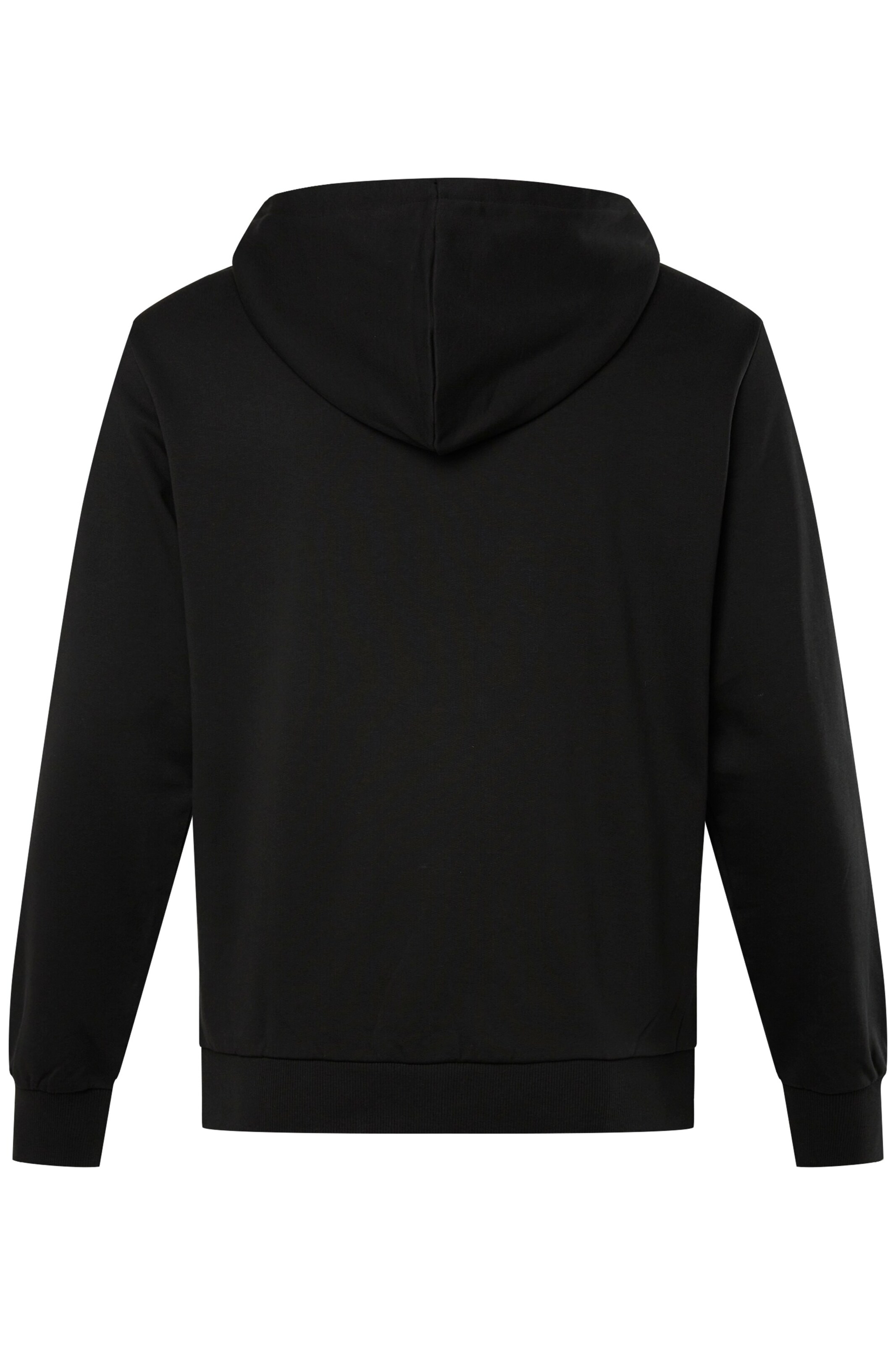 Men Plus Sweatshirt in Black