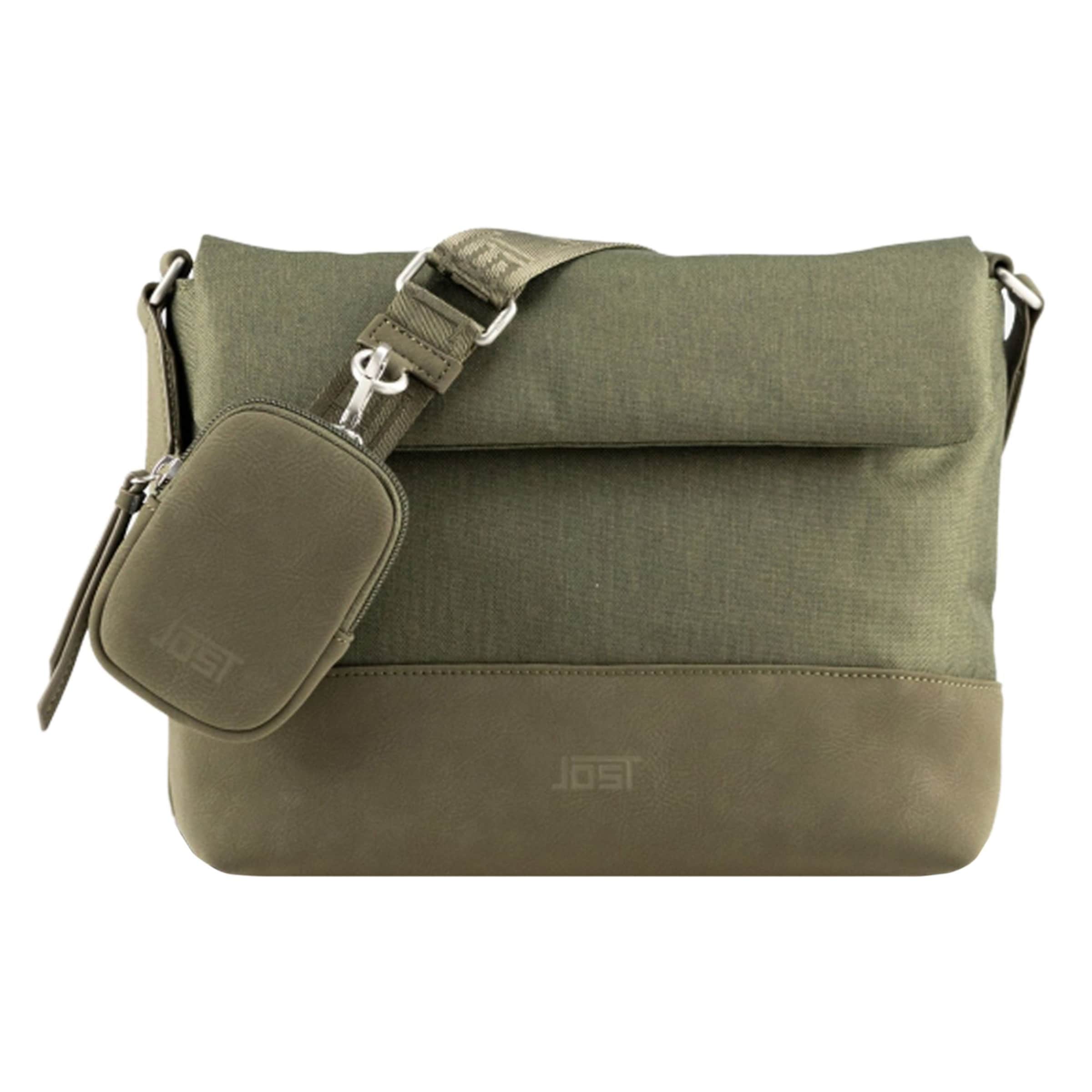JOST Tasche 'Andoya' in Grün: Vorderseite