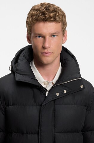 BOSS Between-Seasons Coat in Black