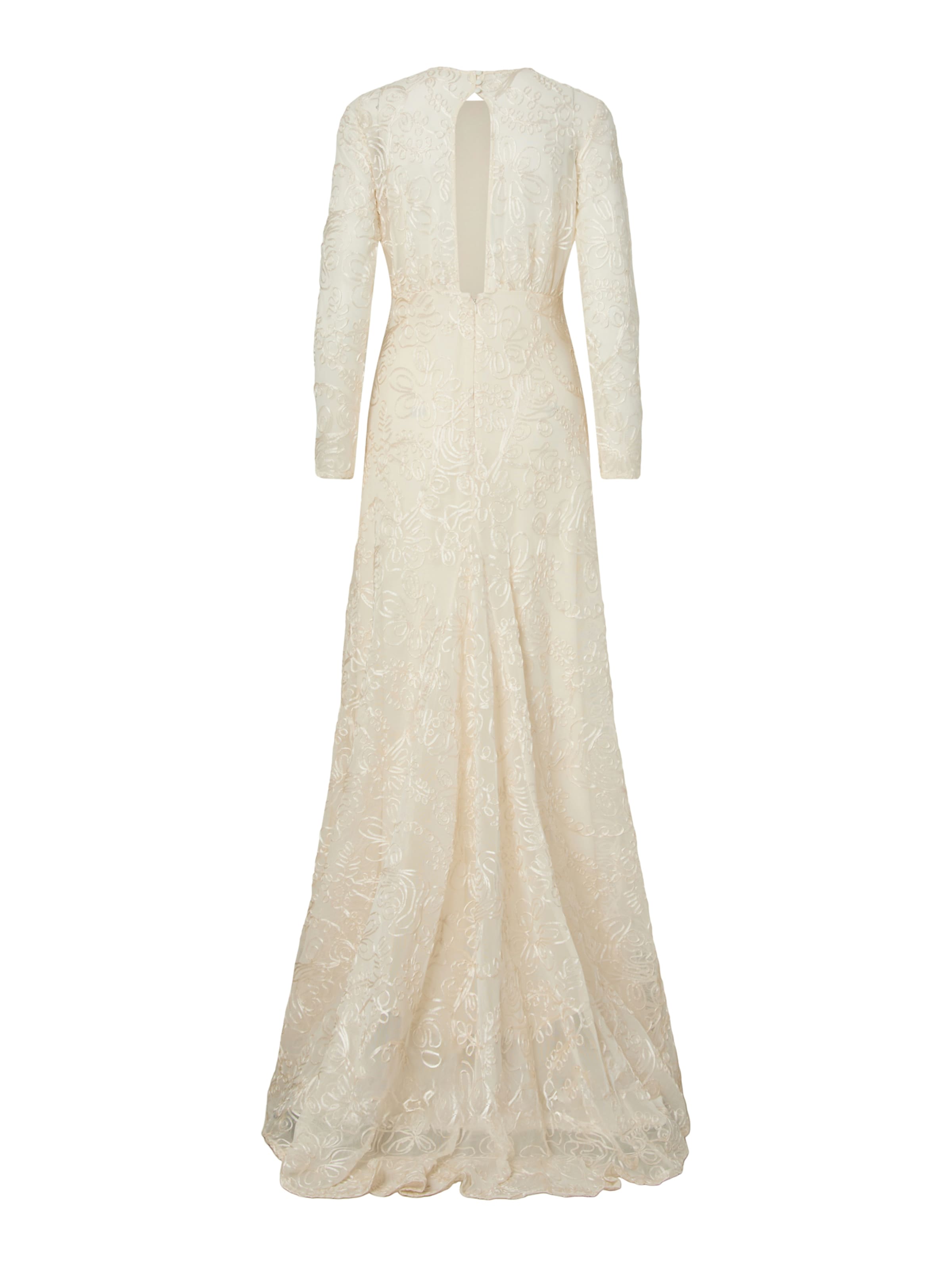 YAS - Vestido de noche 'YASFLORINA' en beige