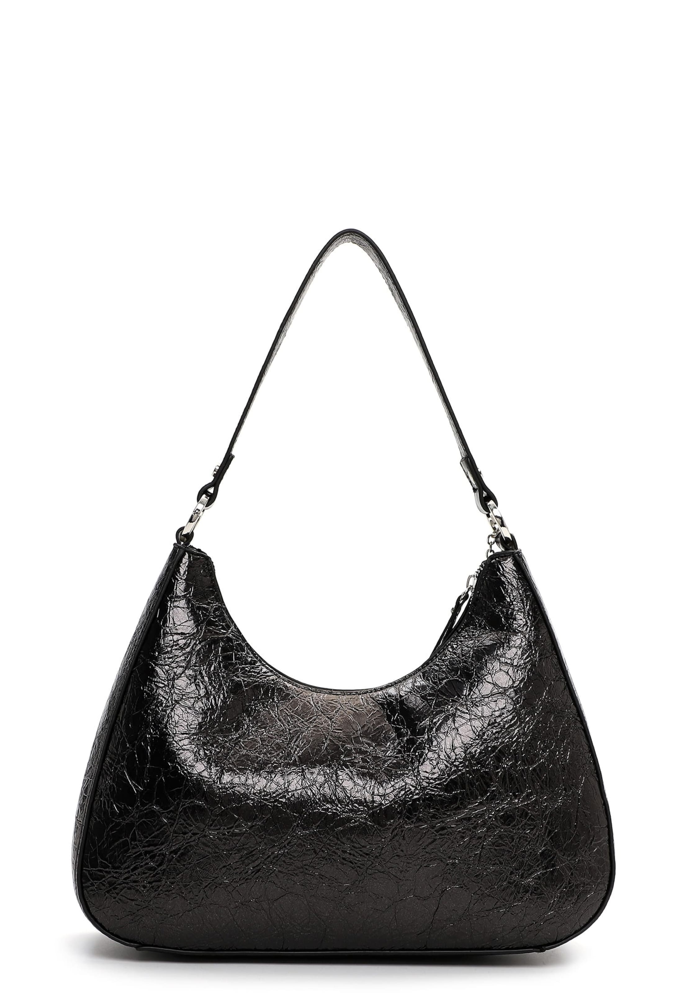 Poche ventrale 'Gilla' Tamaris en noir