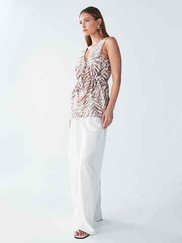 St MRLO Top 'Levie' in Beige