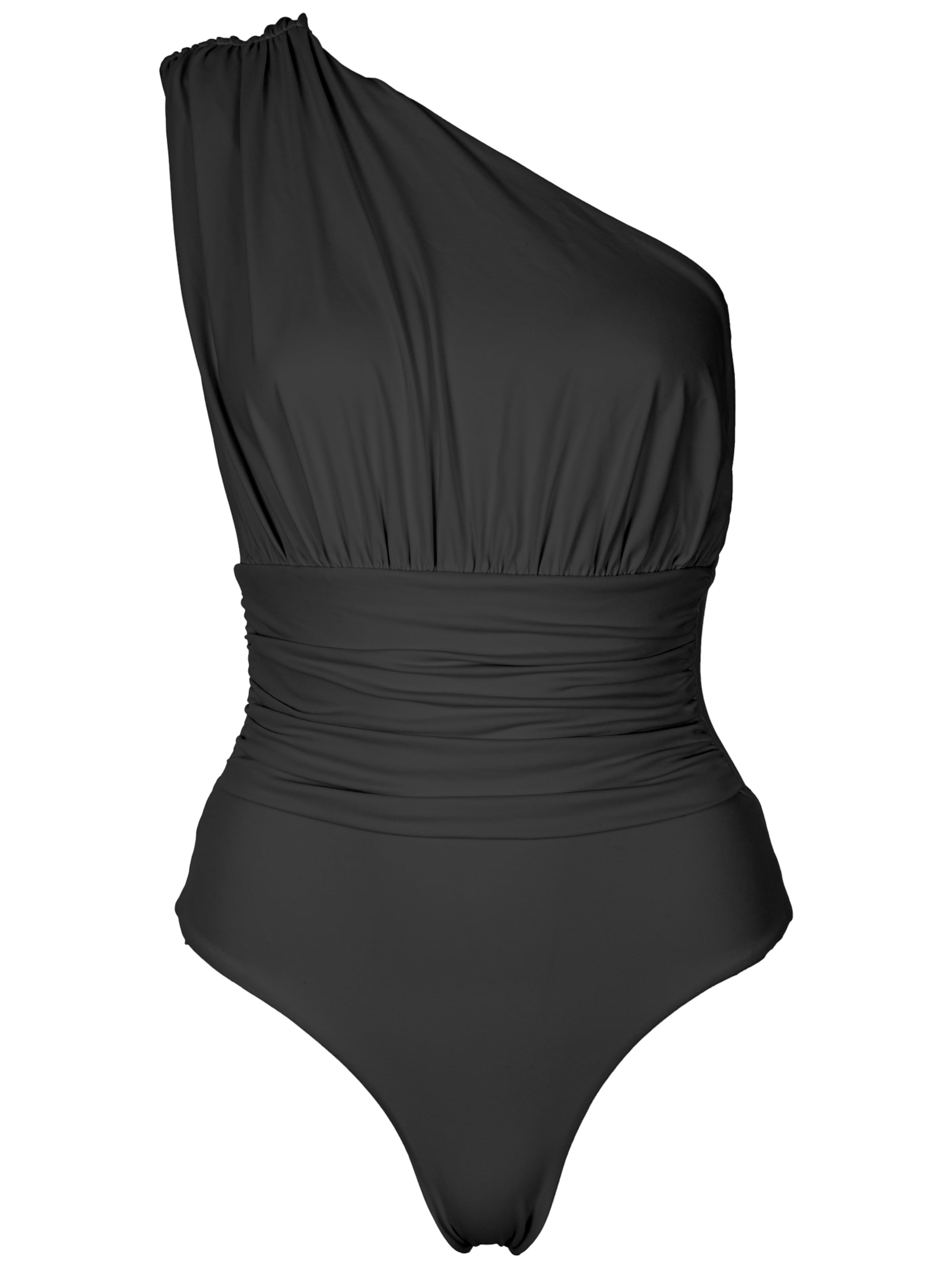 SEA ME SWIM Badeanzug 'MONACO'‌‌‌‌‌ in Schwarz: Vorderseite