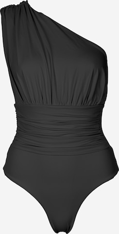 SEA ME SWIM Badeanzug 'MONACO' in Schwarz: Vorderseite