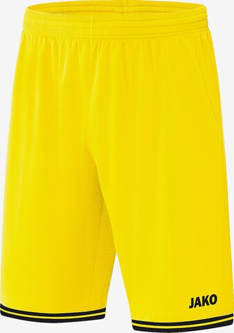 JAKO Workout Pants 'Center 2.0' in Yellow: front