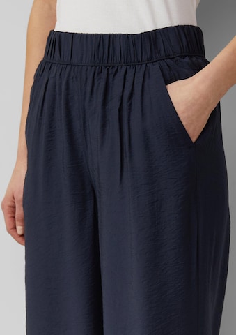 s.Oliver Wide leg Trousers in Blue