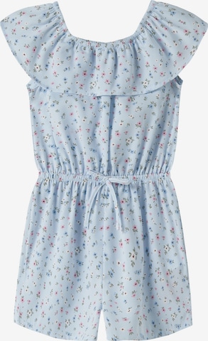 NAME IT Overall i blå: forside