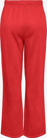 PIECES Loosefit Broek 'CHILLI' in Rood