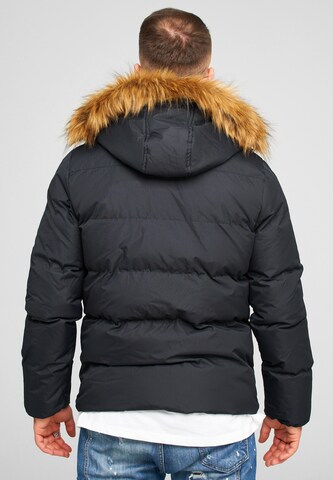 behype Winter Jacket 'BHBROWNS' in Black