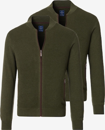 redmond Knit cardigan 'Basic' in Green: front