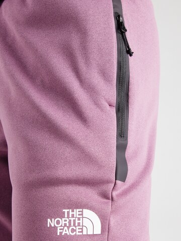 THE NORTH FACE Tapered Sportbyxa 'Mountain Athletics' i lila