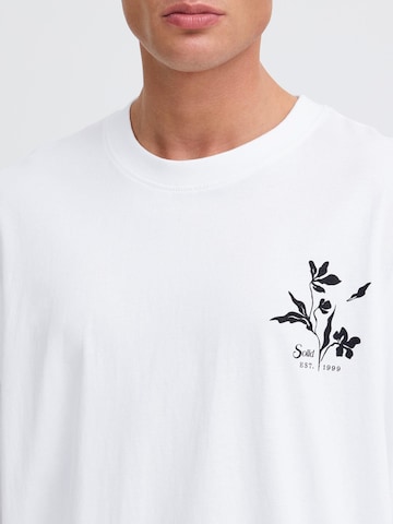 !Solid - Sudadera 'SDAmon' en blanco