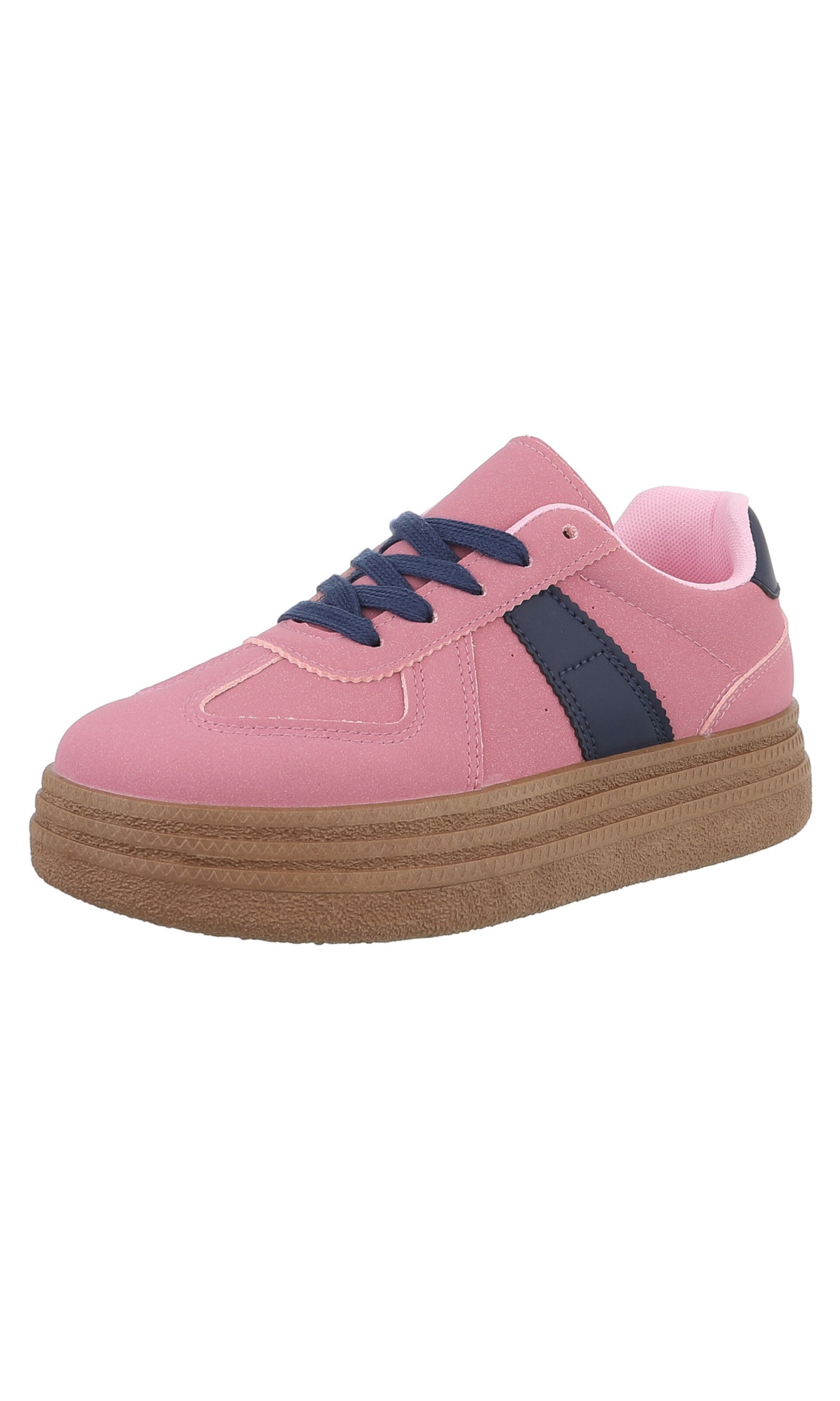 Ital-Design Sneakers in Blue / Pink, Item view