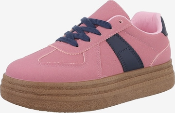 Ital-Design Sneakers in Pink: front