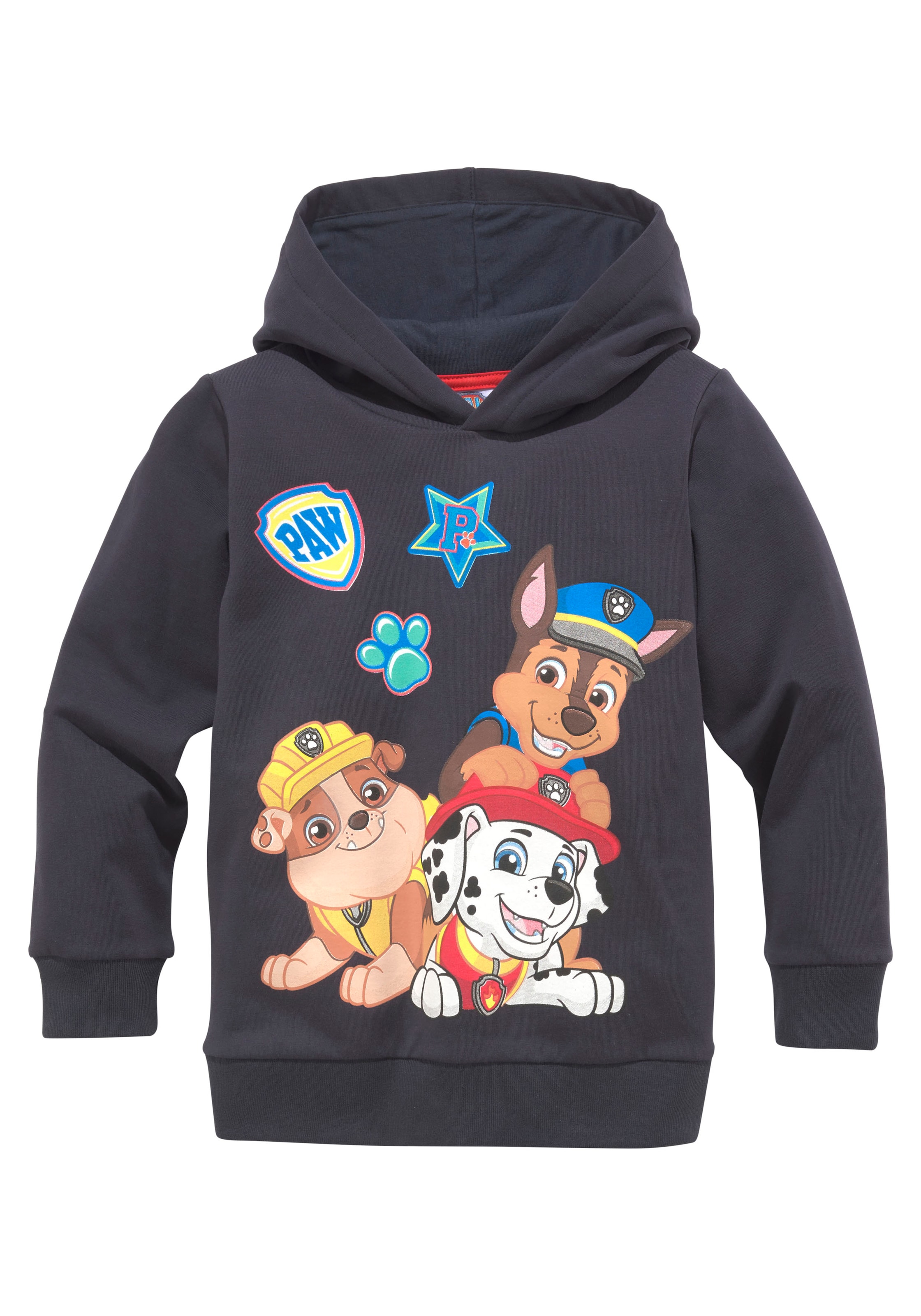 PAW Patrol Sweatshirt in Schwarz: Vorderseite