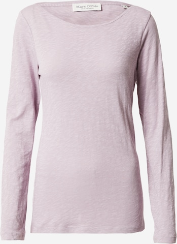 Marc O'Polo T-shirt i lila: framsida